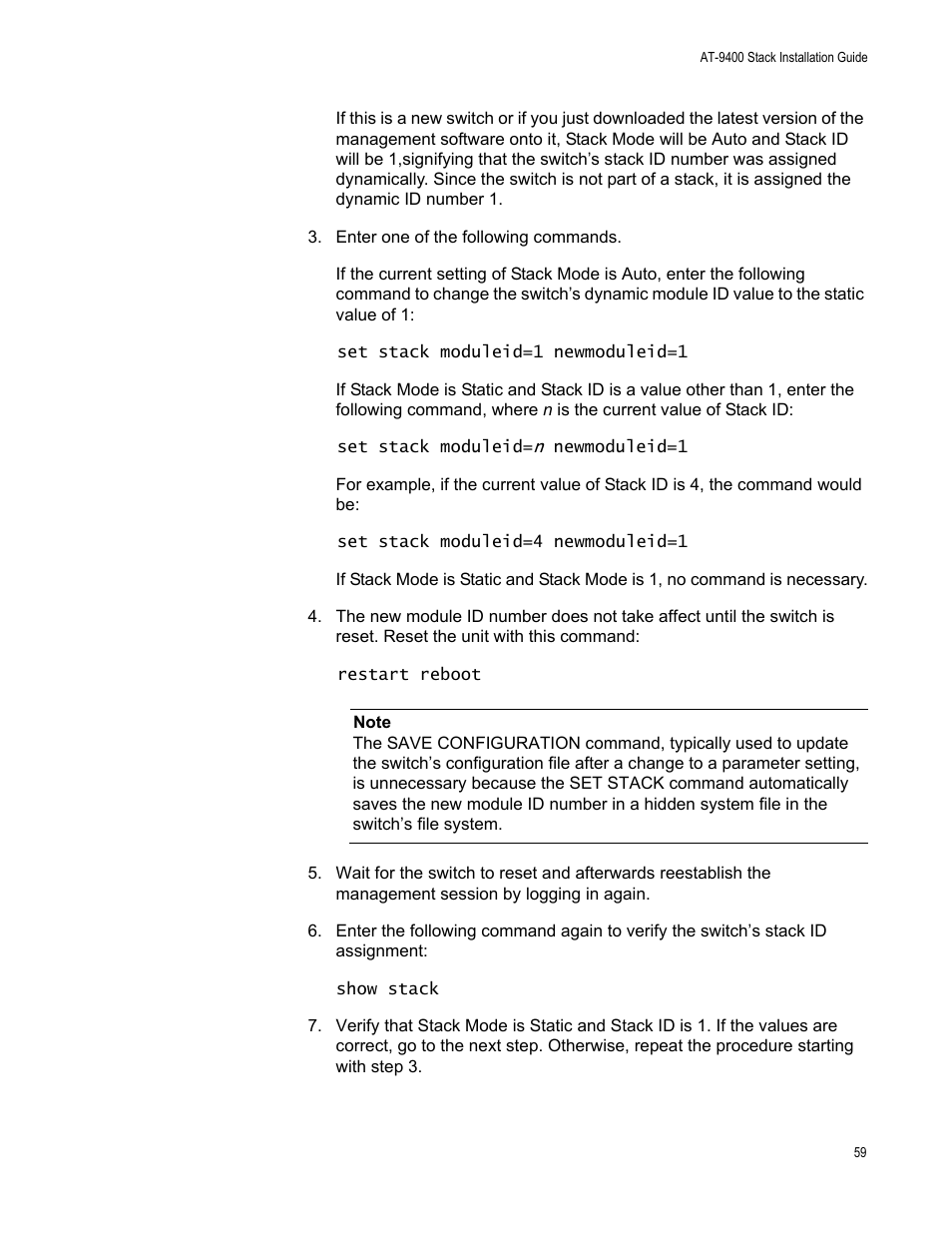 Allied Telesis AT-9448Ts/XP User Manual | Page 59 / 100