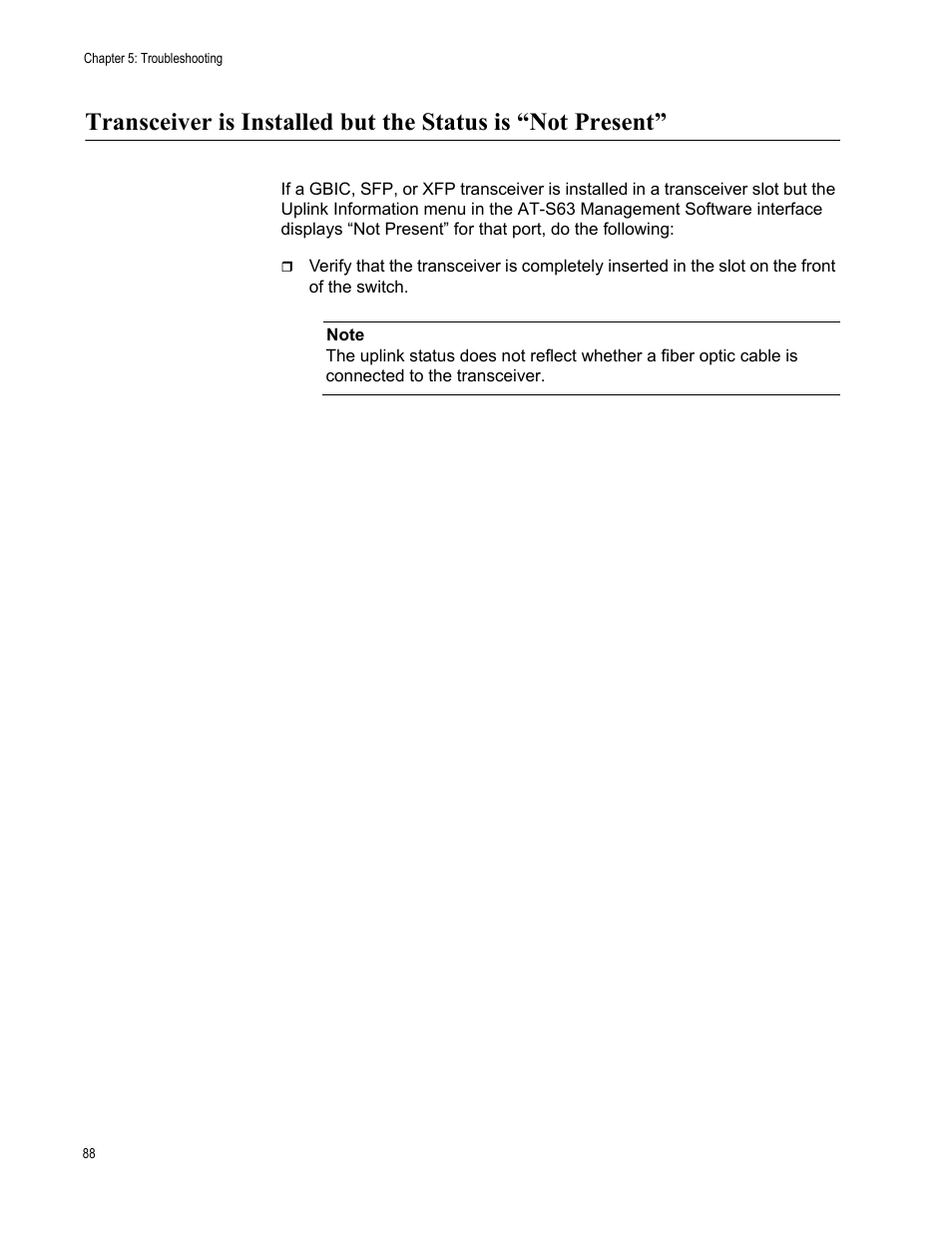 Allied Telesis AT-9448Ts/XP User Manual | Page 88 / 100