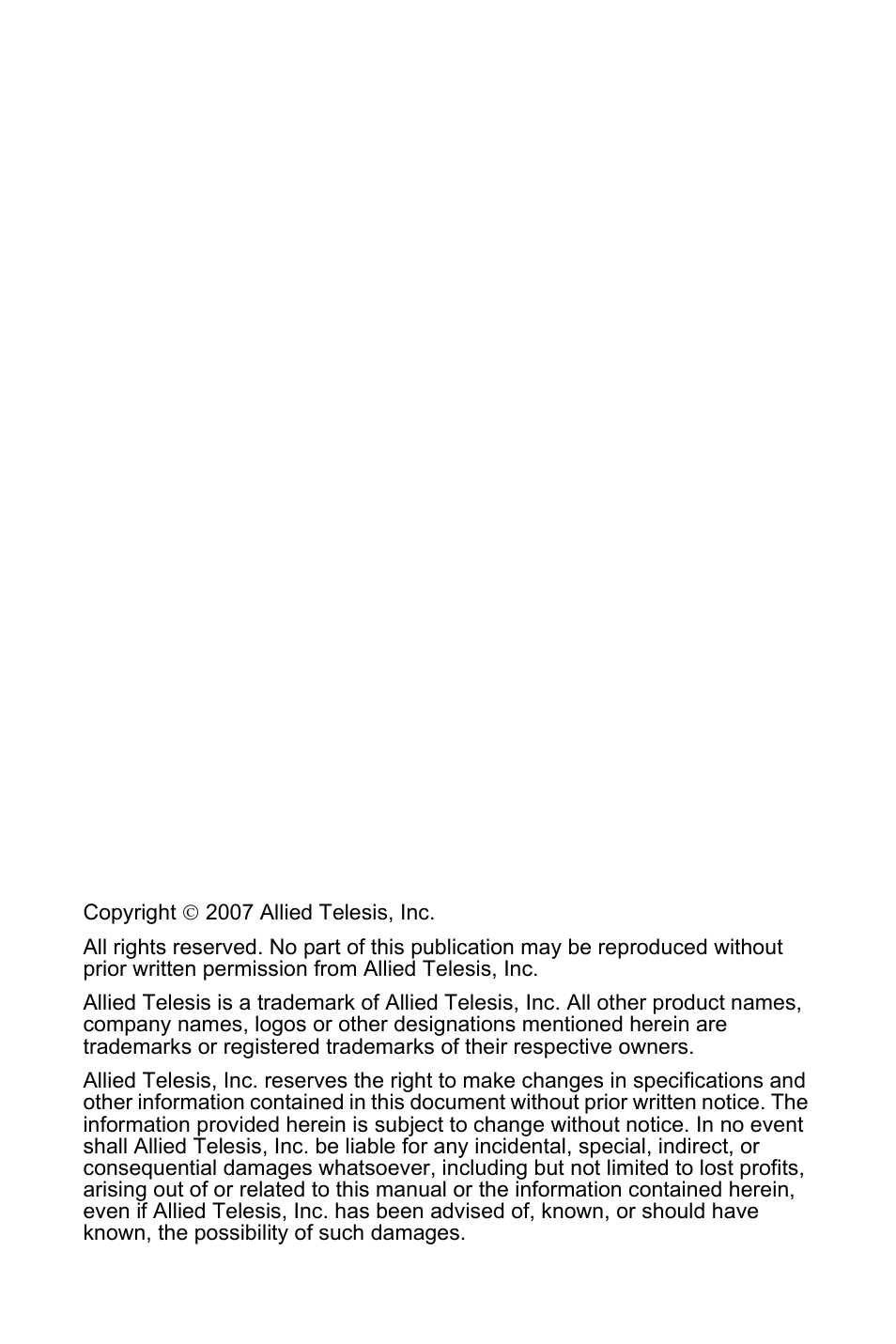 Allied Telesis AT-MCR1 User Manual | Page 2 / 46