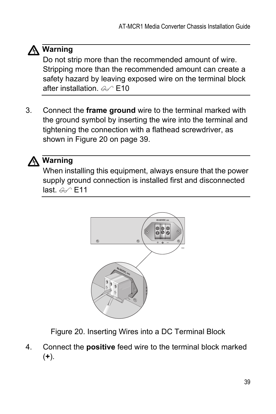 Allied Telesis AT-MCR1 User Manual | Page 39 / 46
