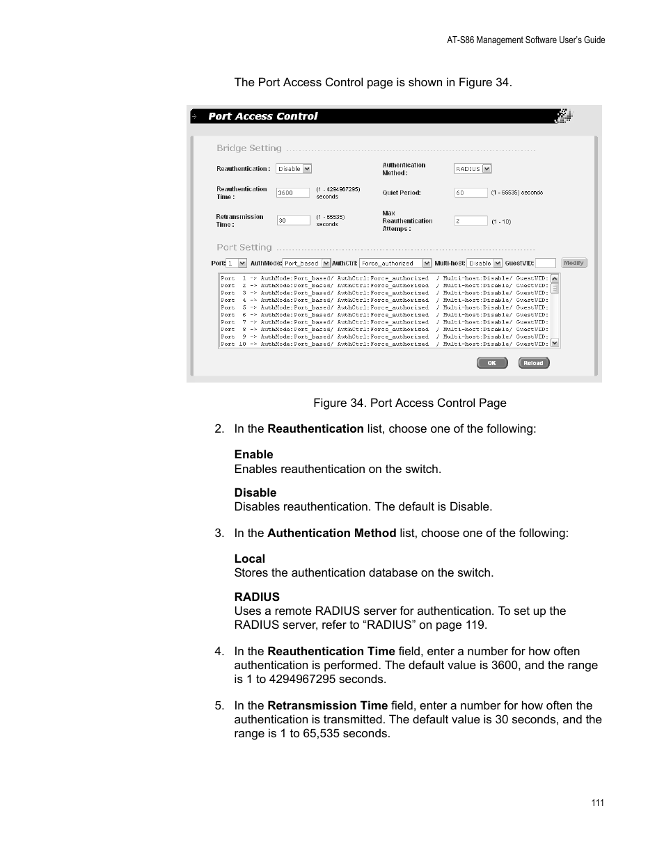 Allied Telesis AT-S86 User Manual | Page 111 / 148