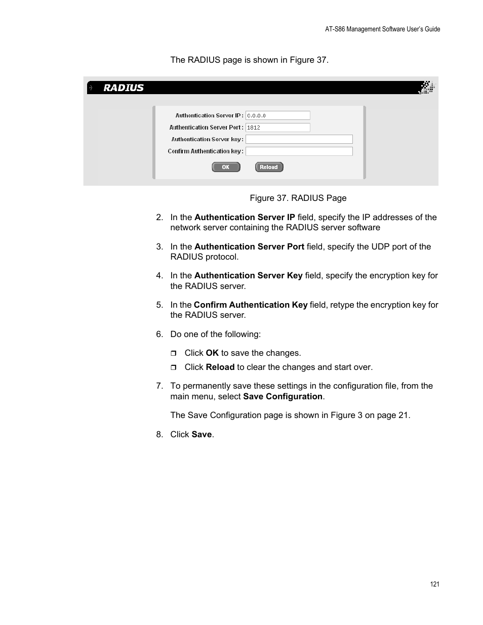 Allied Telesis AT-S86 User Manual | Page 121 / 148