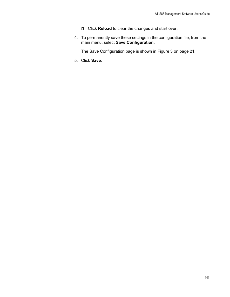 Allied Telesis AT-S86 User Manual | Page 141 / 148