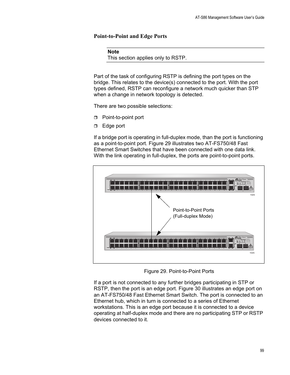 Allied Telesis AT-S86 User Manual | Page 99 / 148