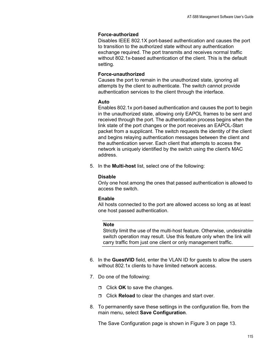 Allied Telesis AT-S88 User Manual | Page 123 / 158