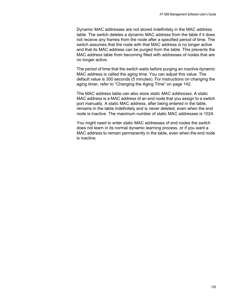 Allied Telesis AT-S88 User Manual | Page 147 / 158