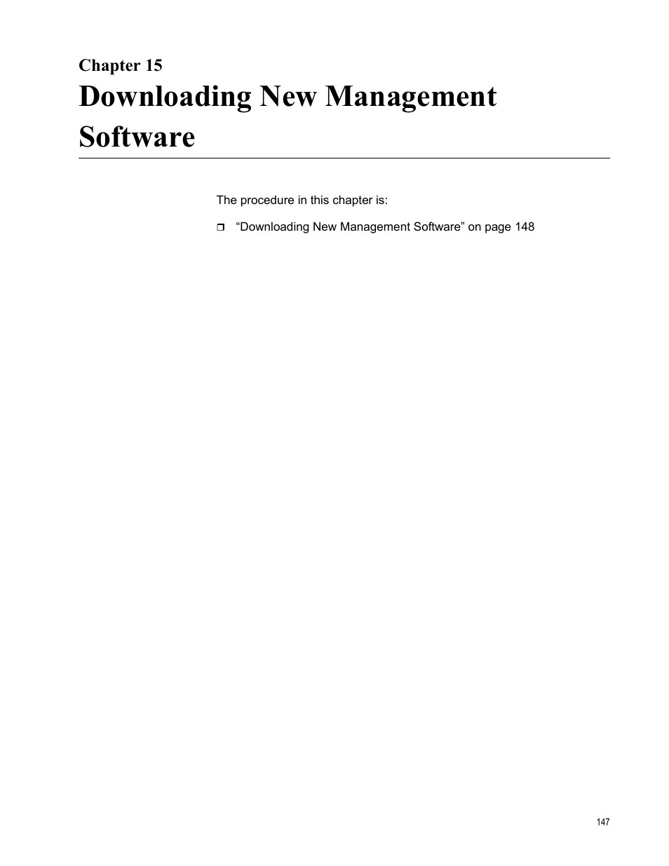 Chapter 15, Downloading new management software | Allied Telesis AT-S88 User Manual | Page 155 / 158