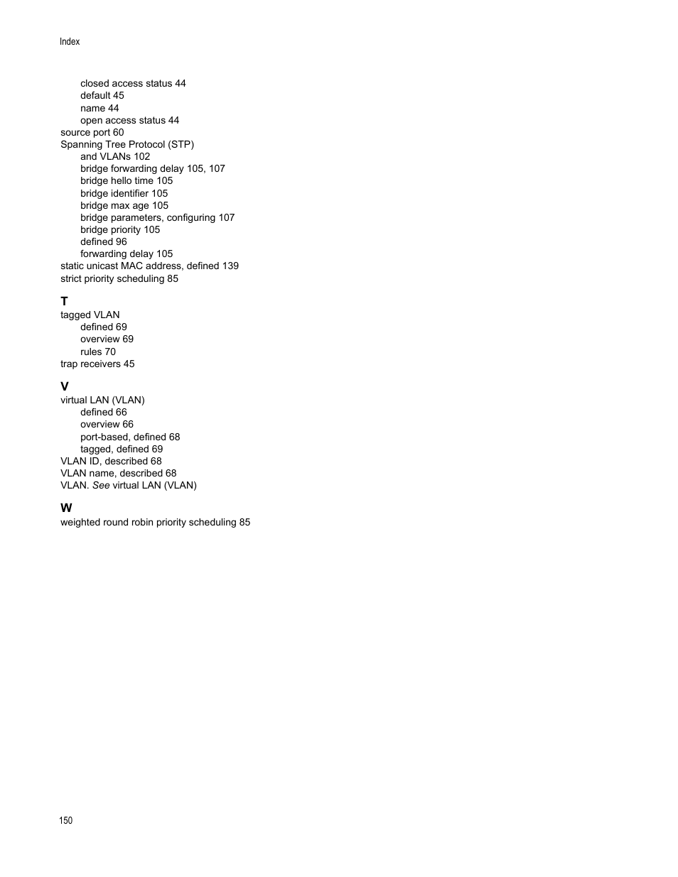 Allied Telesis AT-S88 User Manual | Page 158 / 158