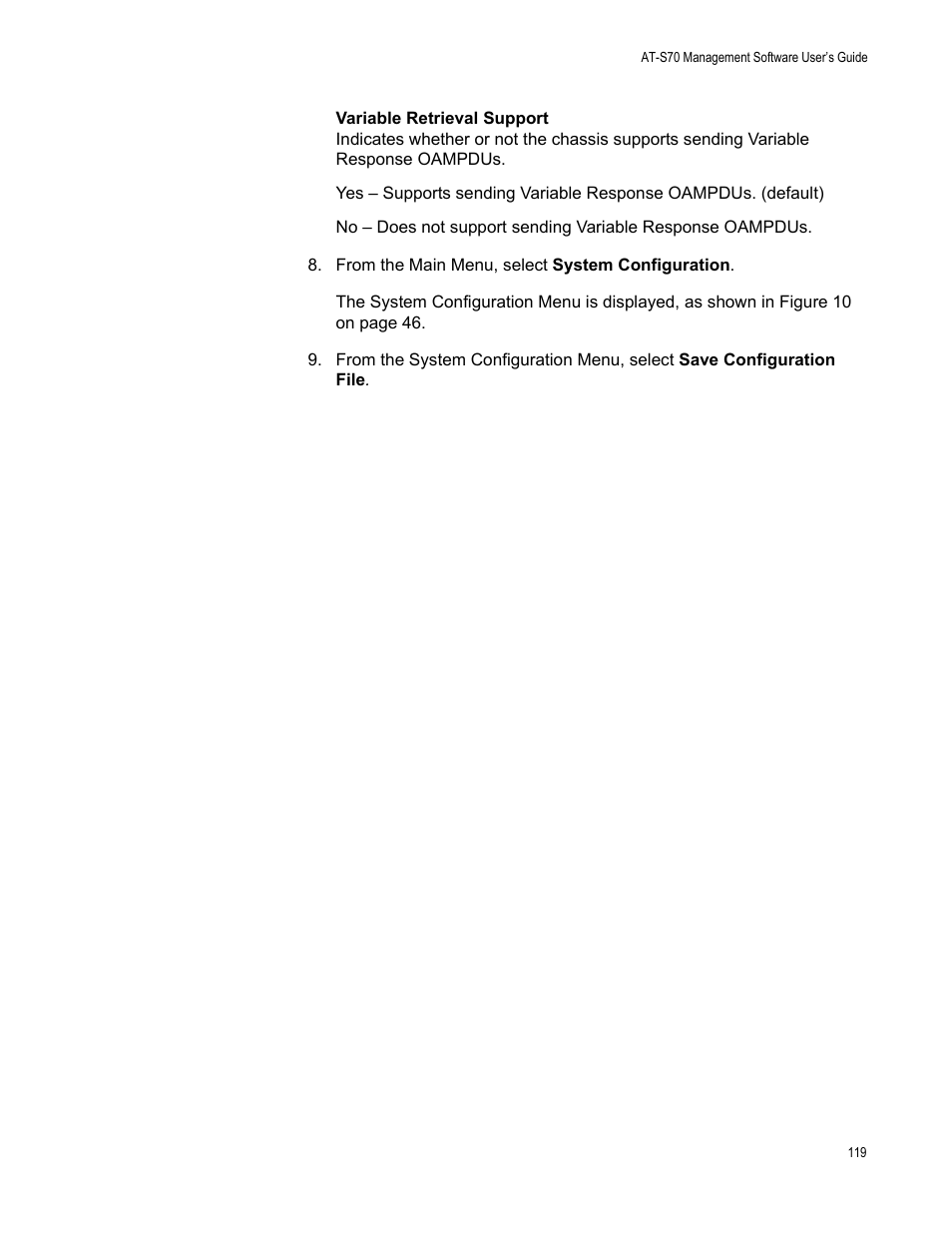 Allied Telesis AT-S70 User Manual | Page 119 / 302