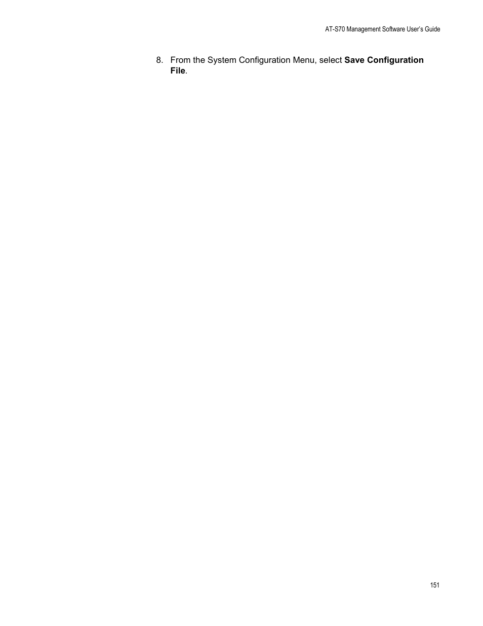 Allied Telesis AT-S70 User Manual | Page 151 / 302