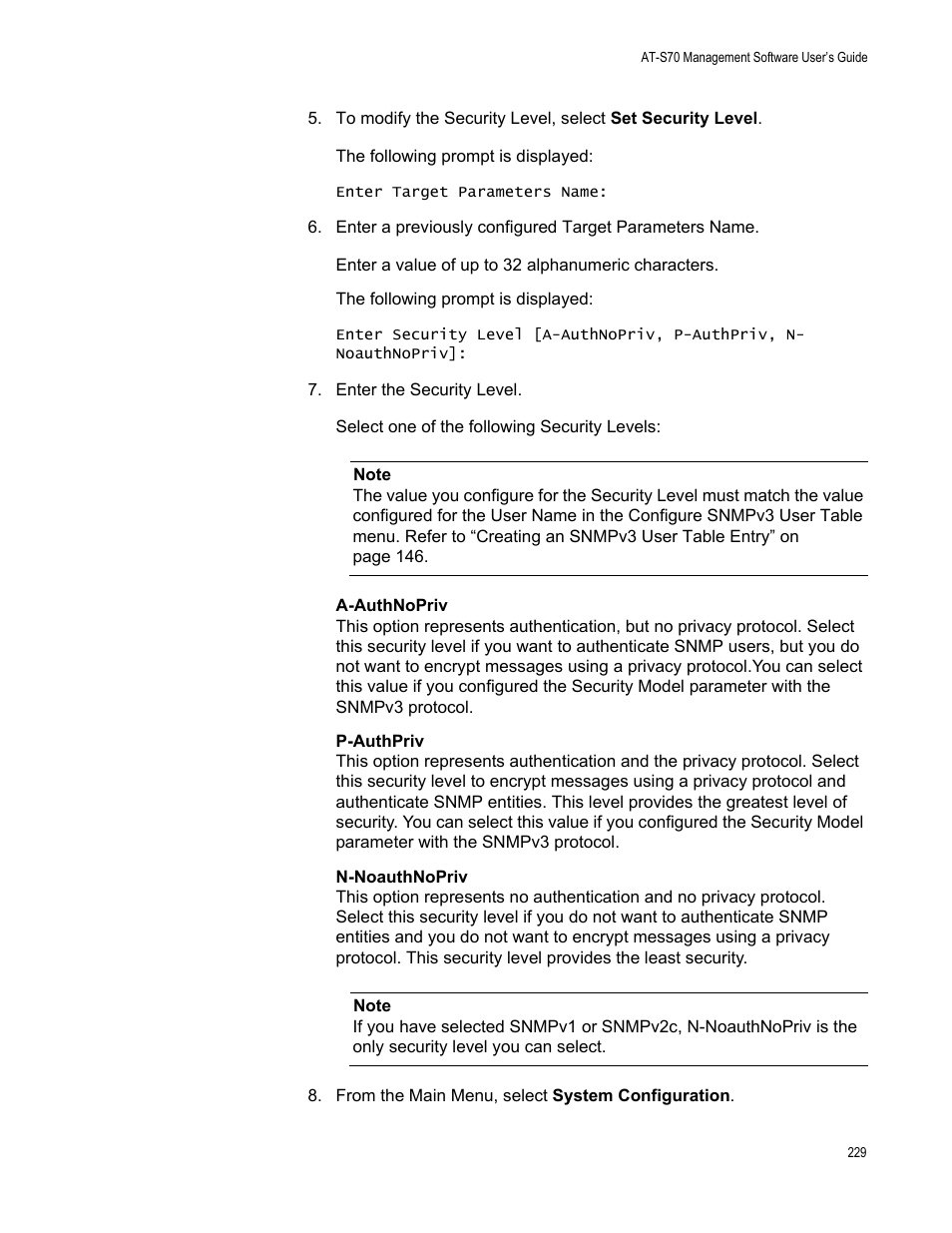 Allied Telesis AT-S70 User Manual | Page 229 / 302