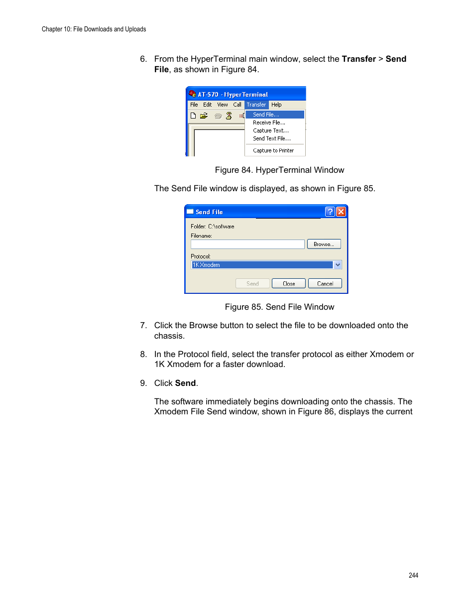 Allied Telesis AT-S70 User Manual | Page 244 / 302