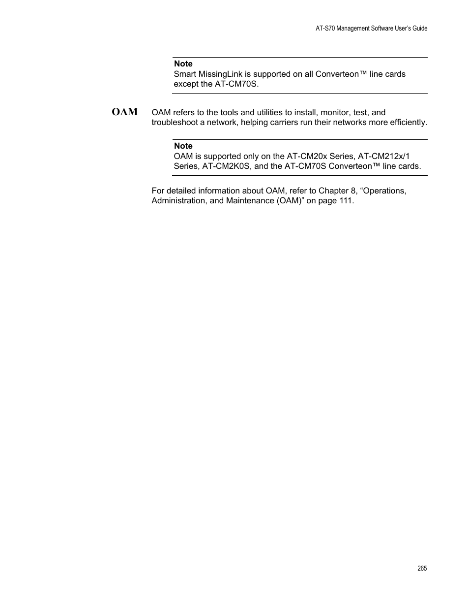 Allied Telesis AT-S70 User Manual | Page 265 / 302