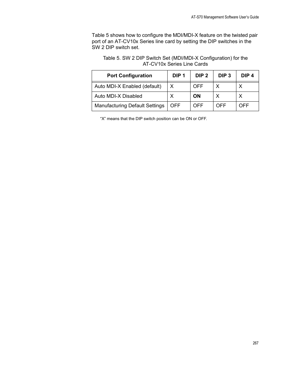 Allied Telesis AT-S70 User Manual | Page 267 / 302