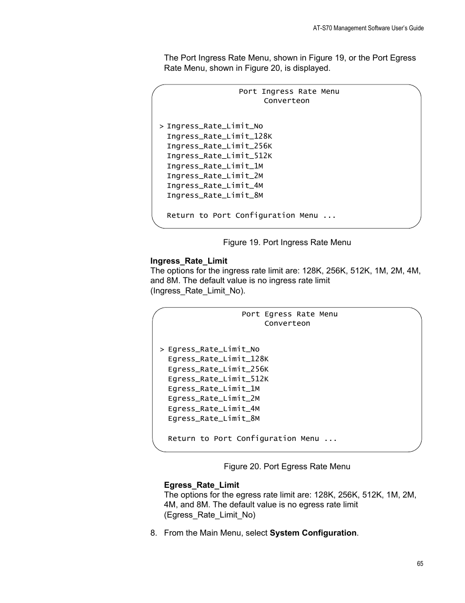 Allied Telesis AT-S70 User Manual | Page 65 / 302