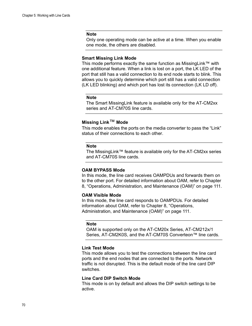 Allied Telesis AT-S70 User Manual | Page 70 / 302
