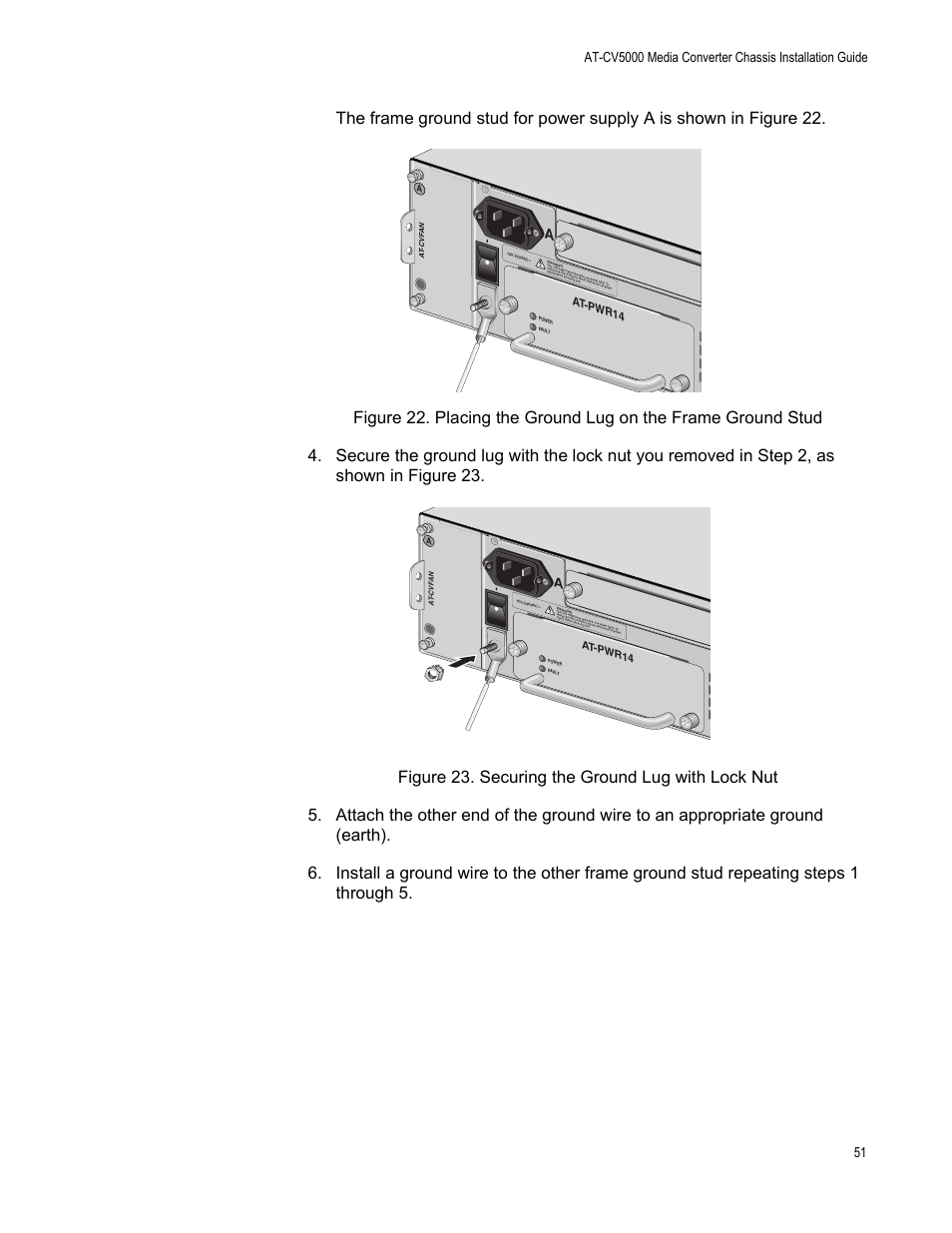 At-pwr14 | Allied Telesis AT-CV5000 User Manual | Page 51 / 114