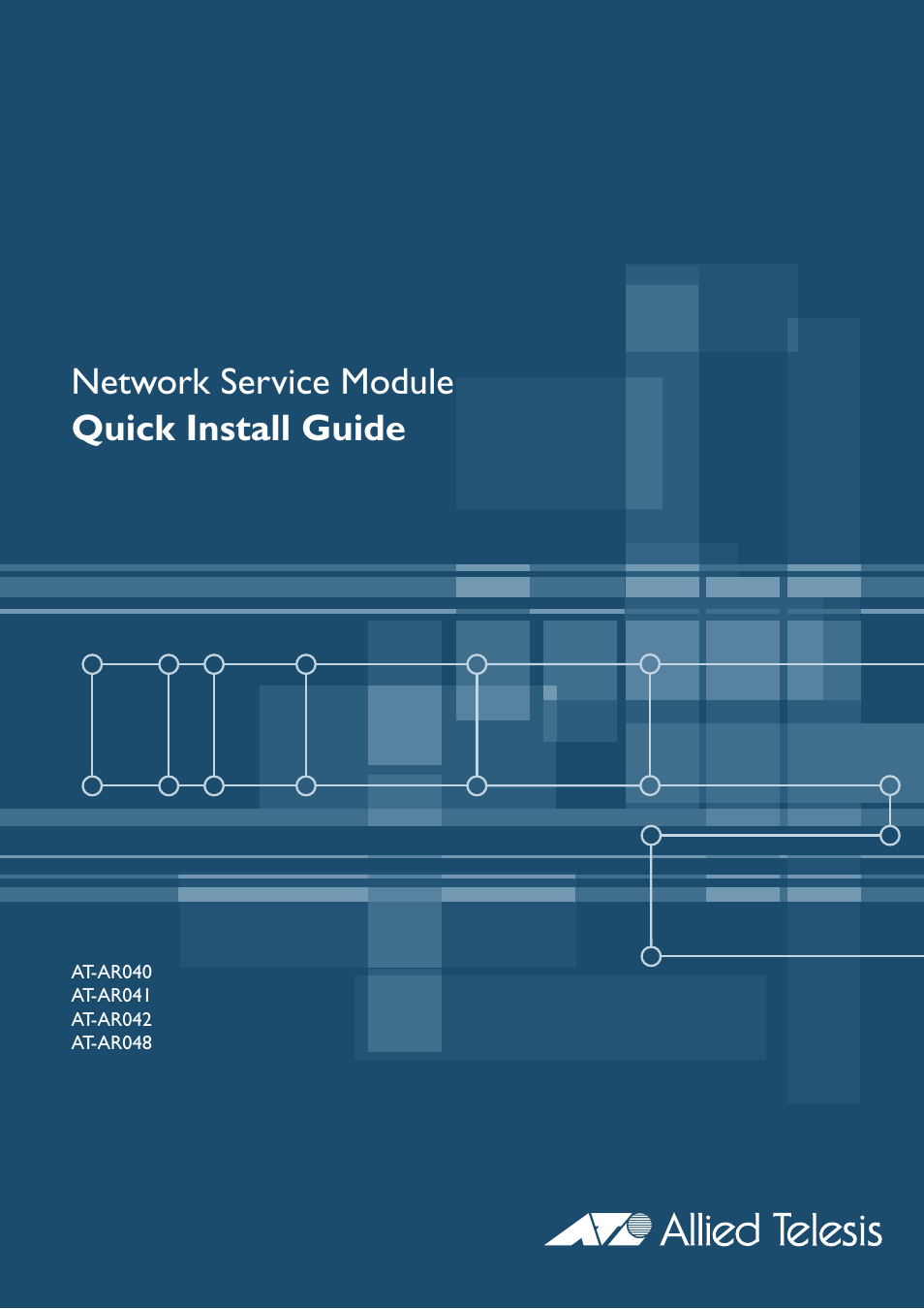Allied Telesis Network Service Module AR040-48 User Manual | 10 pages