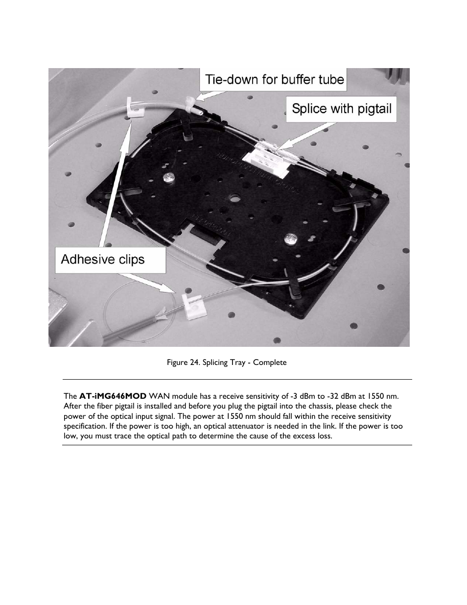 Allied Telesis AT-EN646MOD Enclosure User Manual | Page 28 / 32