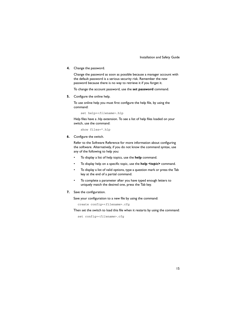 Allied Telesis Rapier 48w Switch User Manual | Page 15 / 24