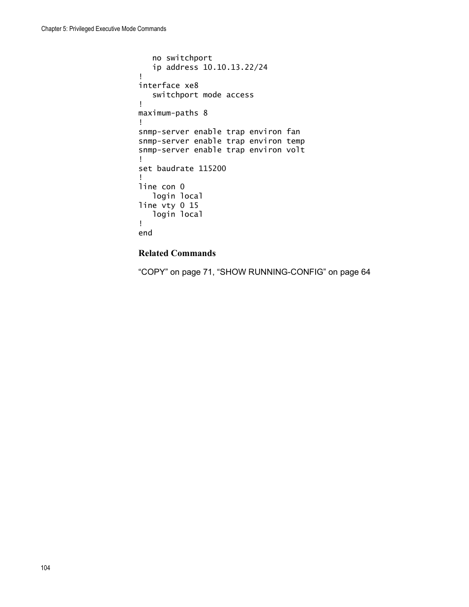 Allied Telesis AT-S83 User Manual | Page 104 / 382