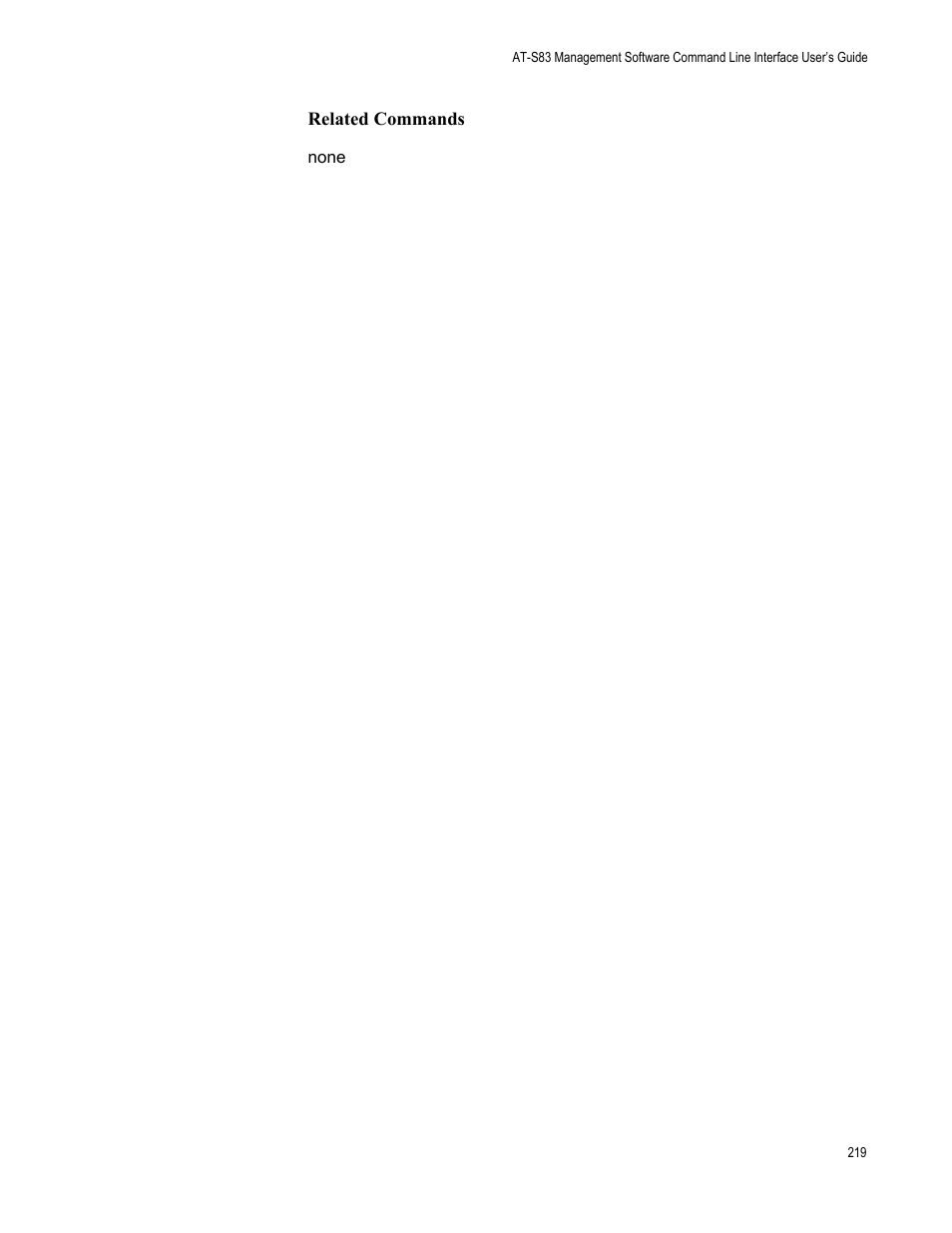 Allied Telesis AT-S83 User Manual | Page 219 / 382
