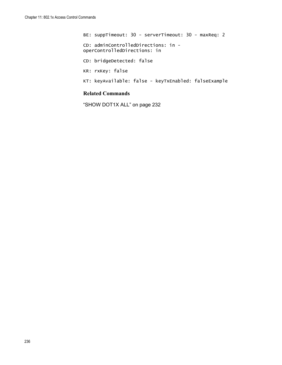 Allied Telesis AT-S83 User Manual | Page 236 / 382