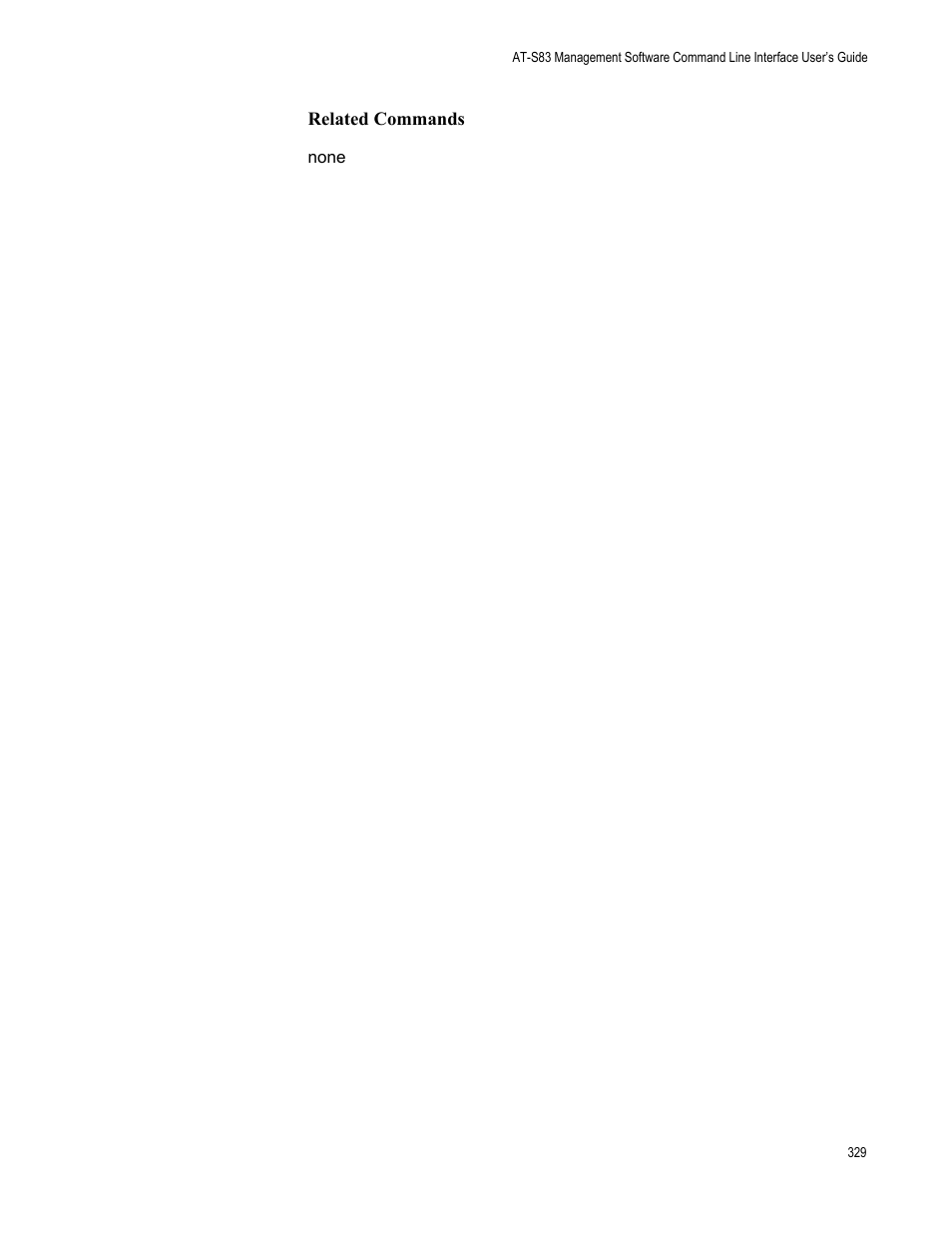 Allied Telesis AT-S83 User Manual | Page 329 / 382