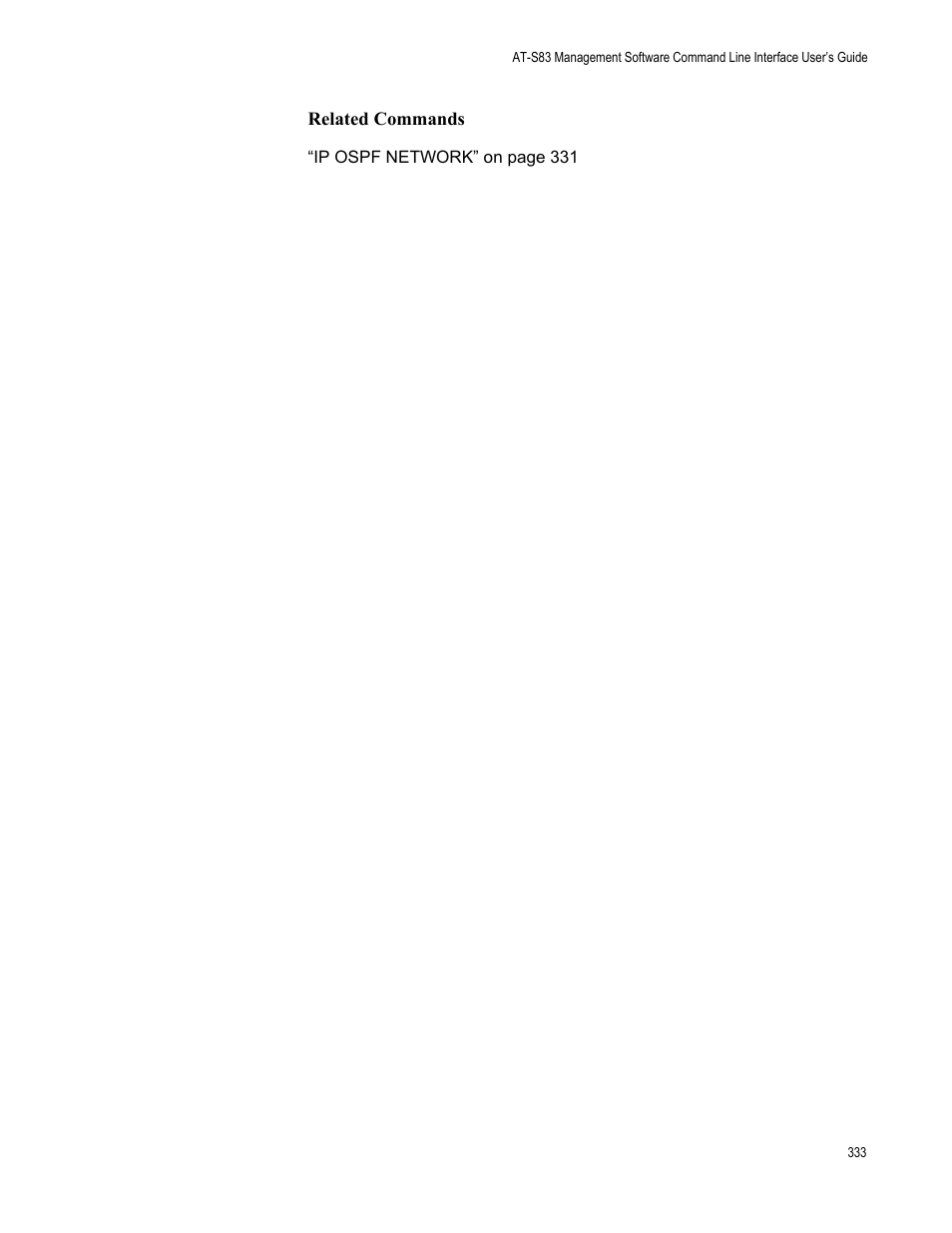 Allied Telesis AT-S83 User Manual | Page 333 / 382