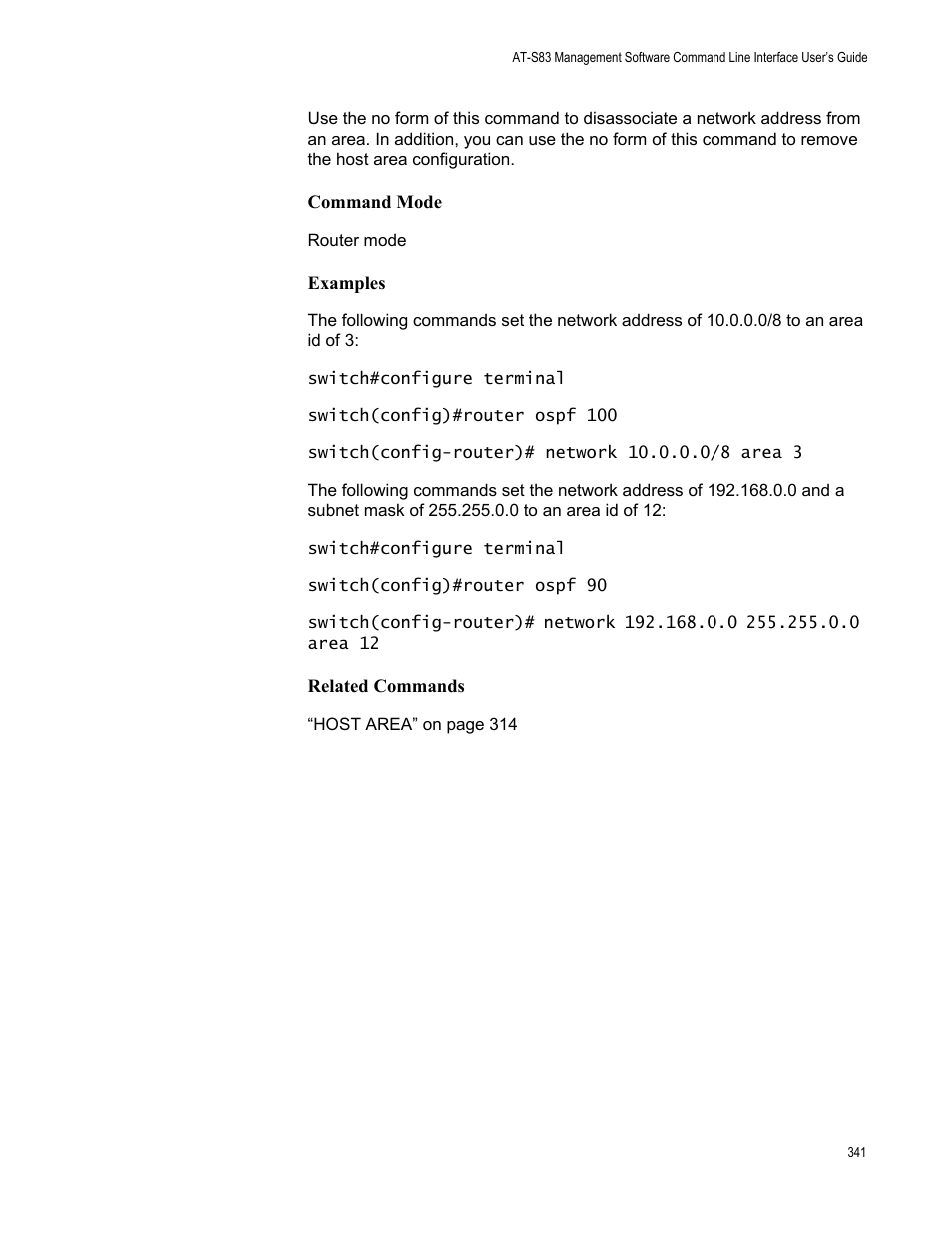 Allied Telesis AT-S83 User Manual | Page 341 / 382