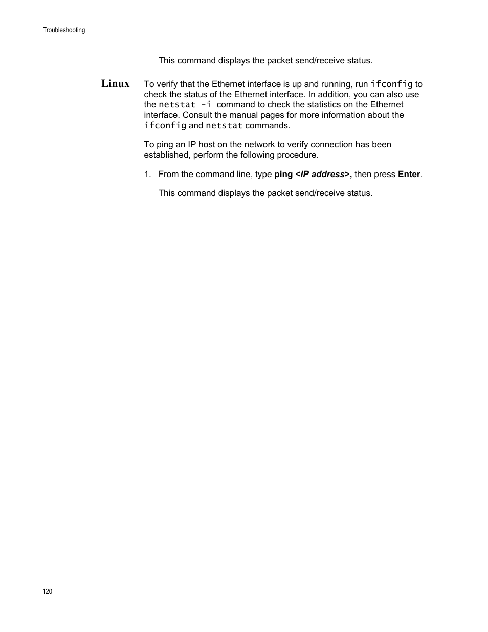 Linux | Allied Telesis AT-2972T/2 User Manual | Page 120 / 144