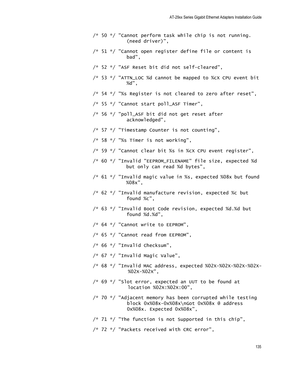 Allied Telesis AT-2972T/2 User Manual | Page 135 / 144