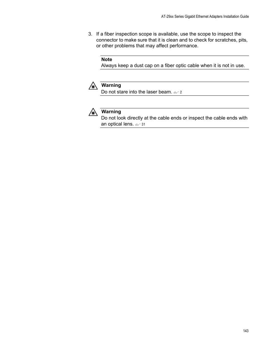 Allied Telesis AT-2972T/2 User Manual | Page 143 / 144