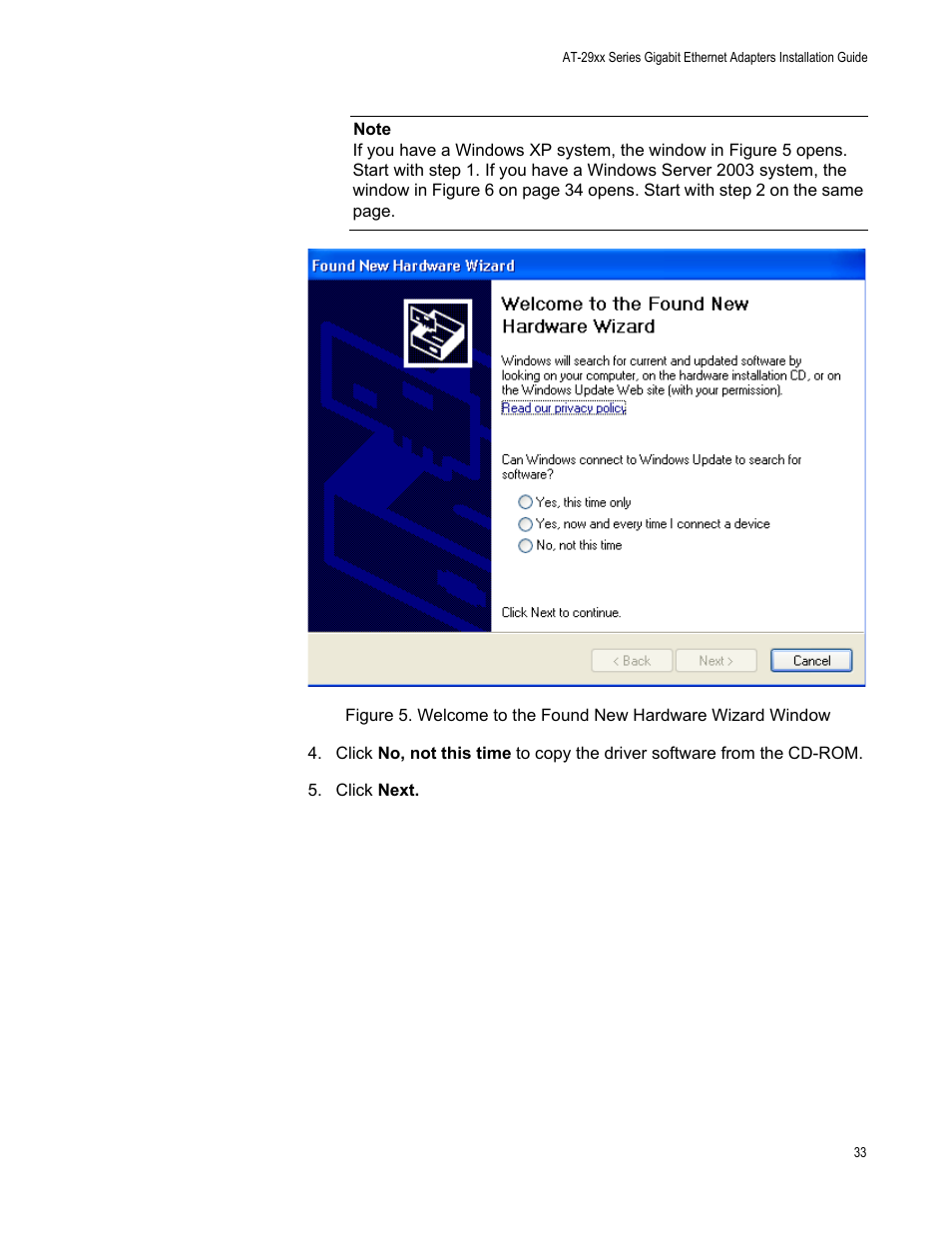 Allied Telesis AT-2972T/2 User Manual | Page 33 / 144