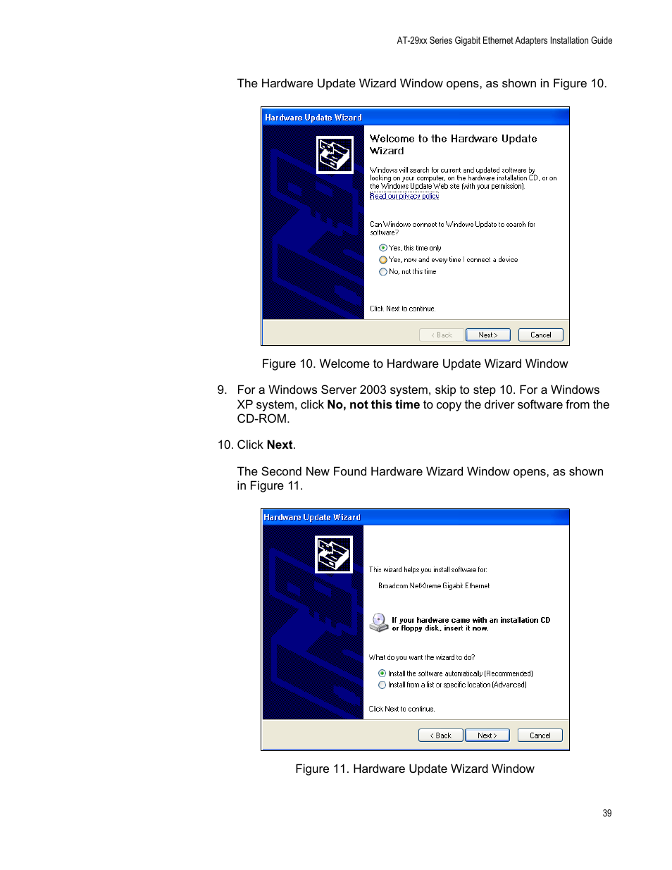 Allied Telesis AT-2972T/2 User Manual | Page 39 / 144