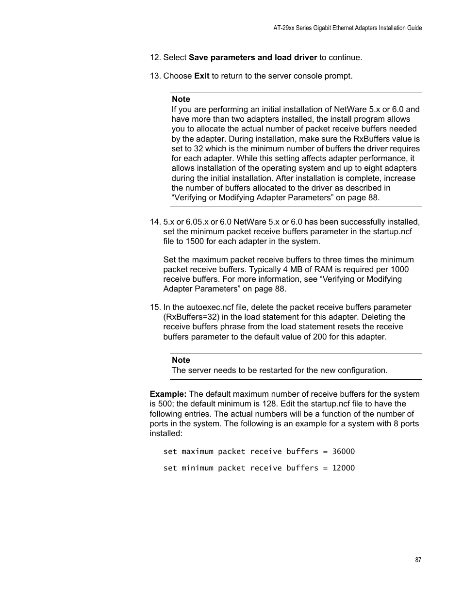 Allied Telesis AT-2972T/2 User Manual | Page 87 / 144