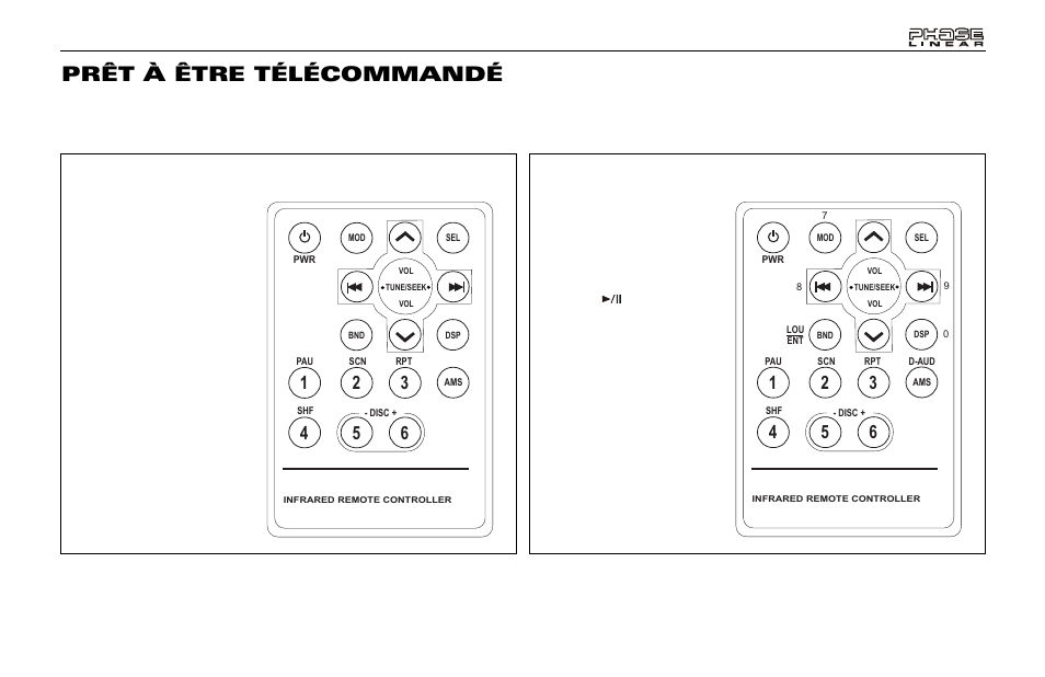 Prêt à être télécommandé | Audiovox Jensen Phase Linear UMP400 User Manual | Page 51 / 54