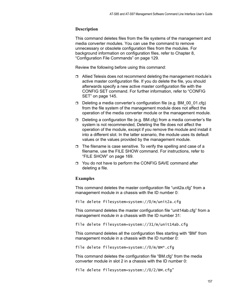 Allied Telesis AT-S97 User Manual | Page 157 / 218