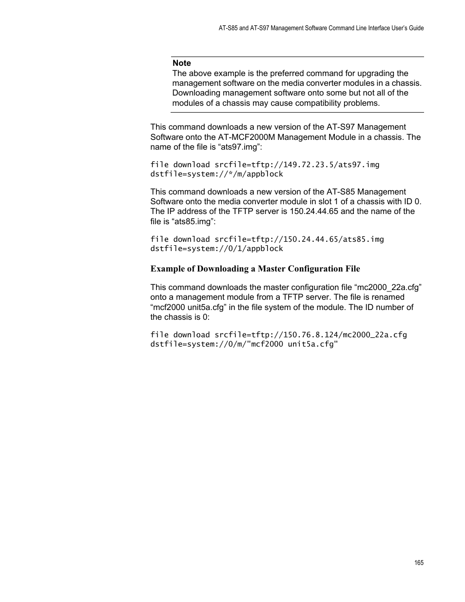 Allied Telesis AT-S97 User Manual | Page 165 / 218