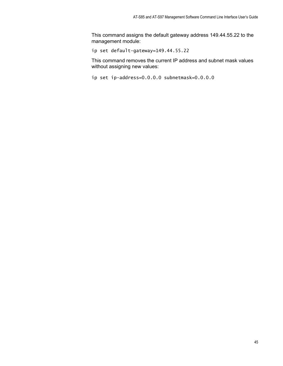 Allied Telesis AT-S97 User Manual | Page 45 / 218