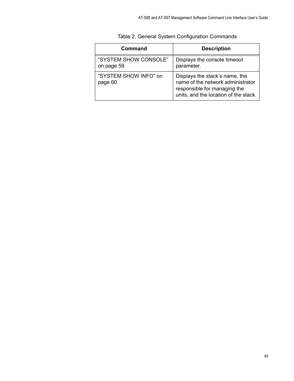 Allied Telesis AT-S97 User Manual | Page 49 / 218