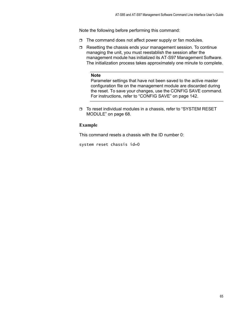 Allied Telesis AT-S97 User Manual | Page 65 / 218