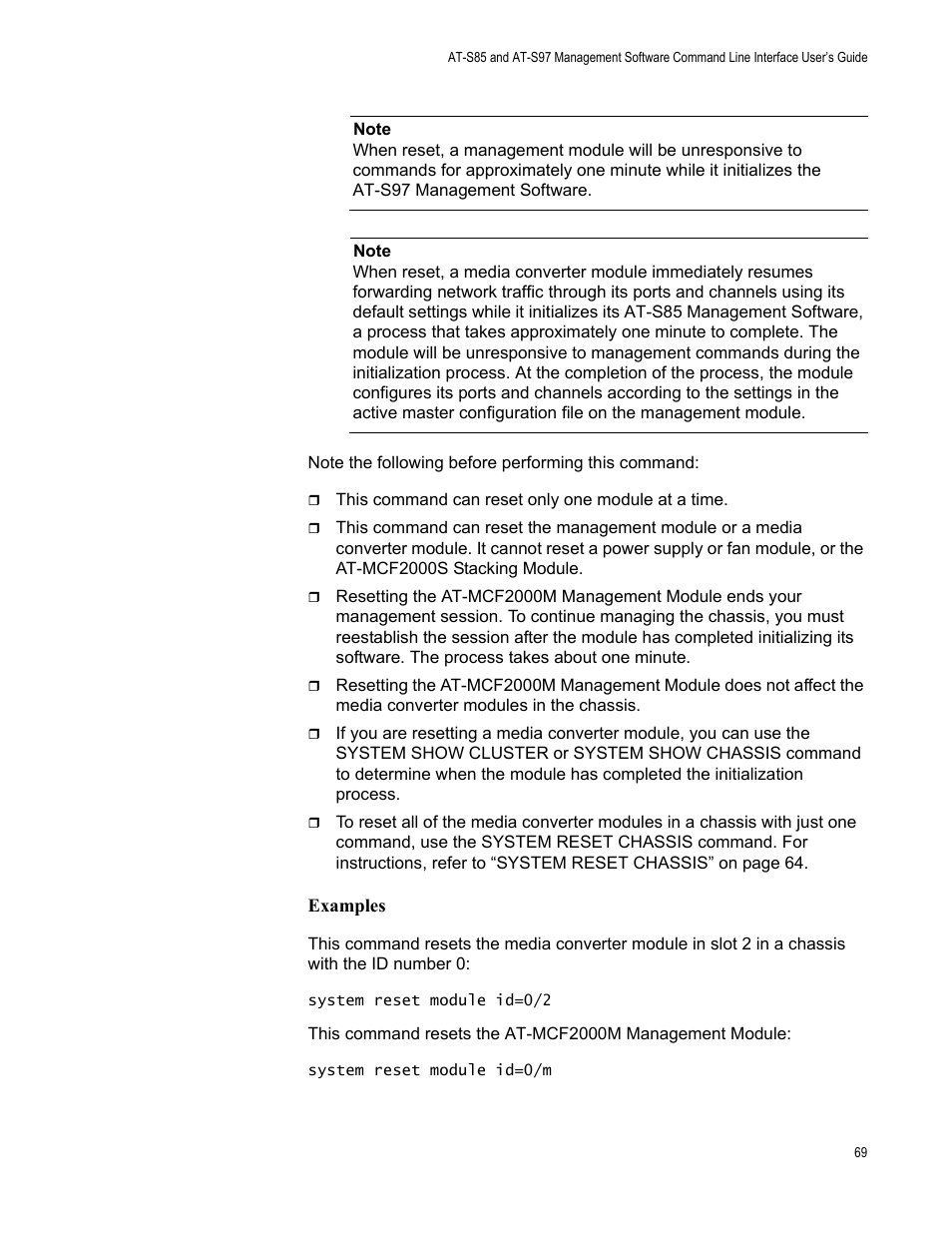 Allied Telesis AT-S97 User Manual | Page 69 / 218