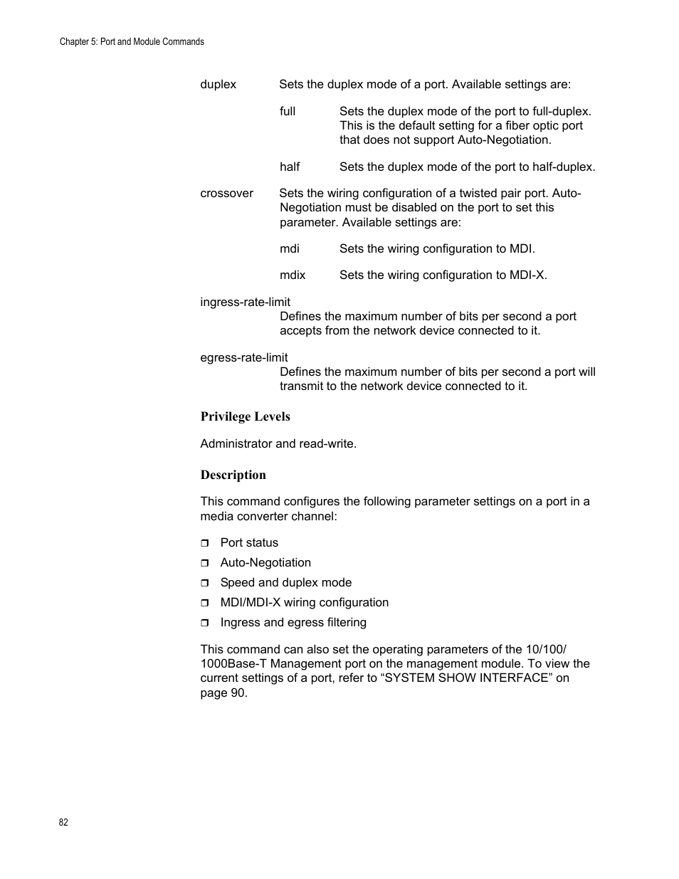 Allied Telesis AT-S97 User Manual | Page 82 / 218