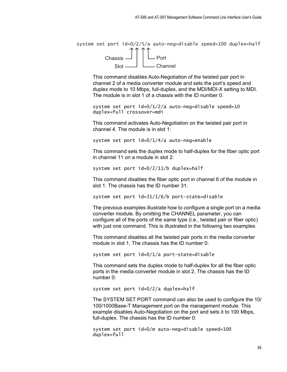 Allied Telesis AT-S97 User Manual | Page 85 / 218