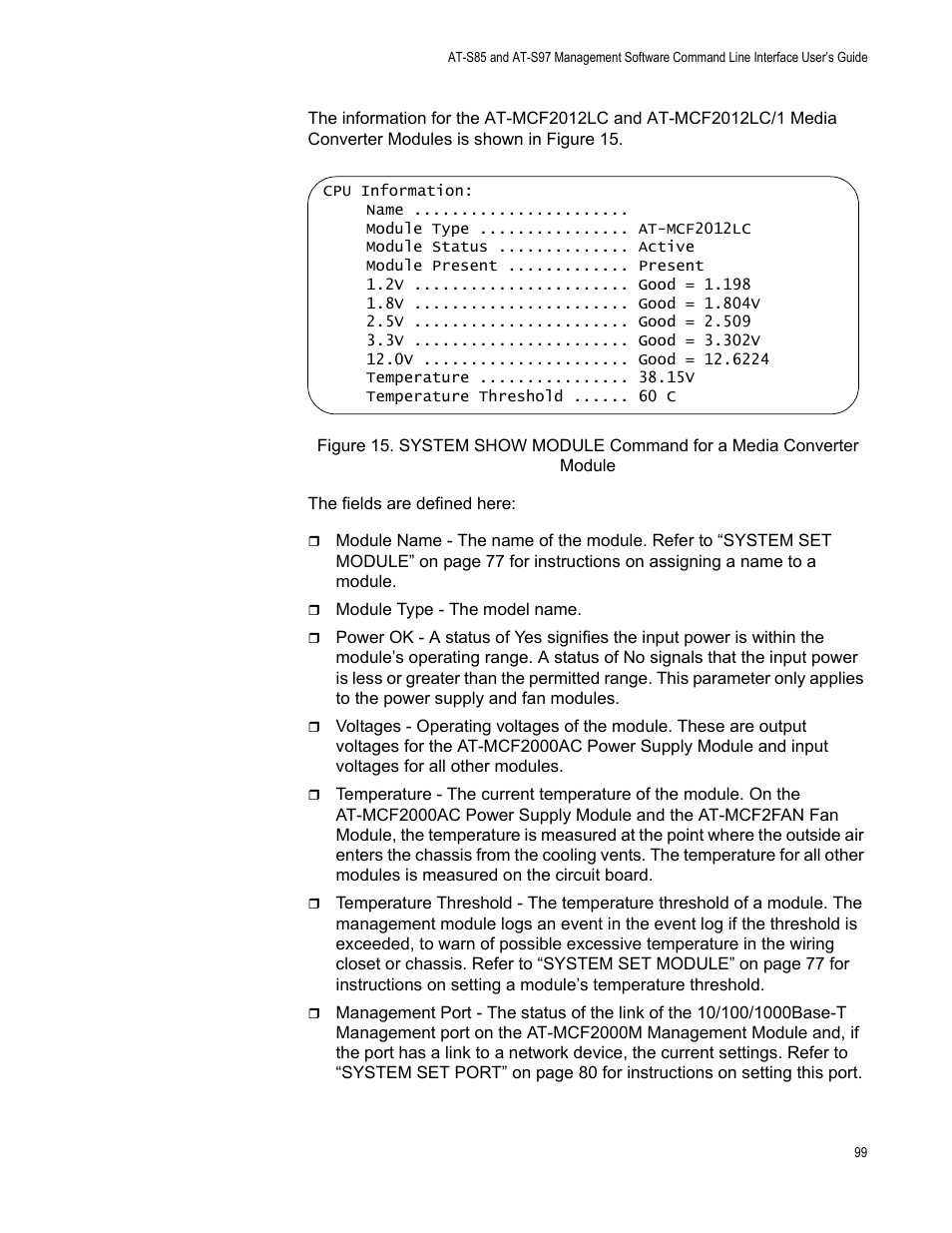 Allied Telesis AT-S97 User Manual | Page 99 / 218