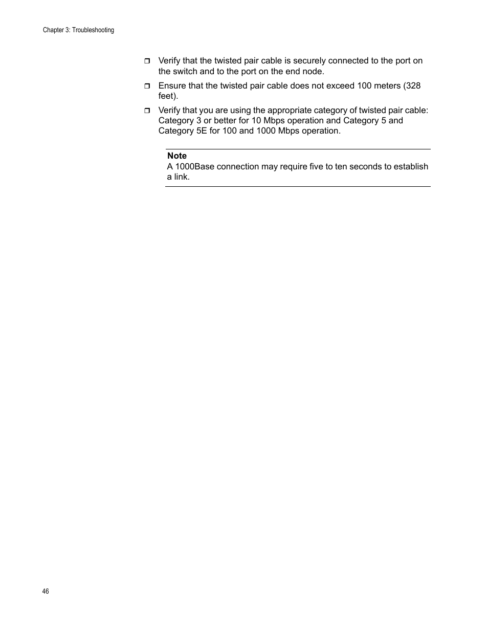 Allied Telesis AT-GS900/8E User Manual | Page 46 / 76