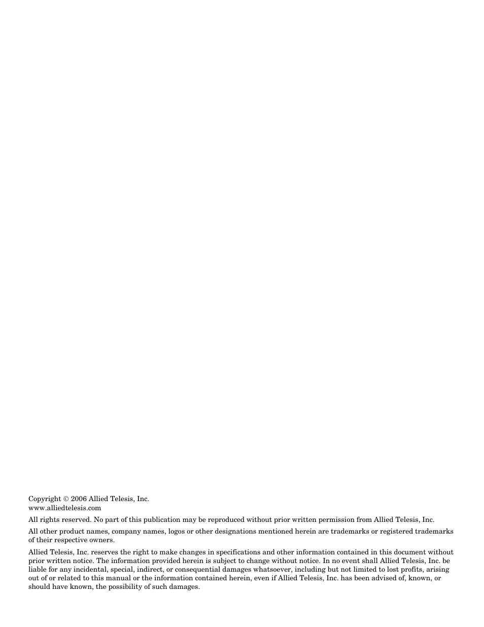 Allied Telesis AT-GS900/8E User Manual | Page 2 / 61