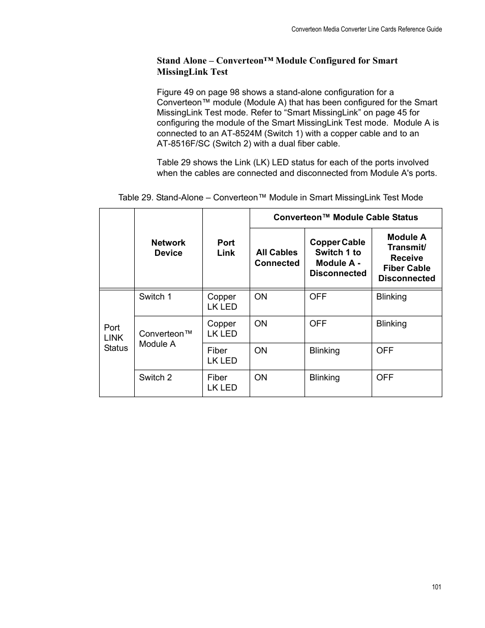 Allied Telesis AT-CM70S User Manual | Page 101 / 136