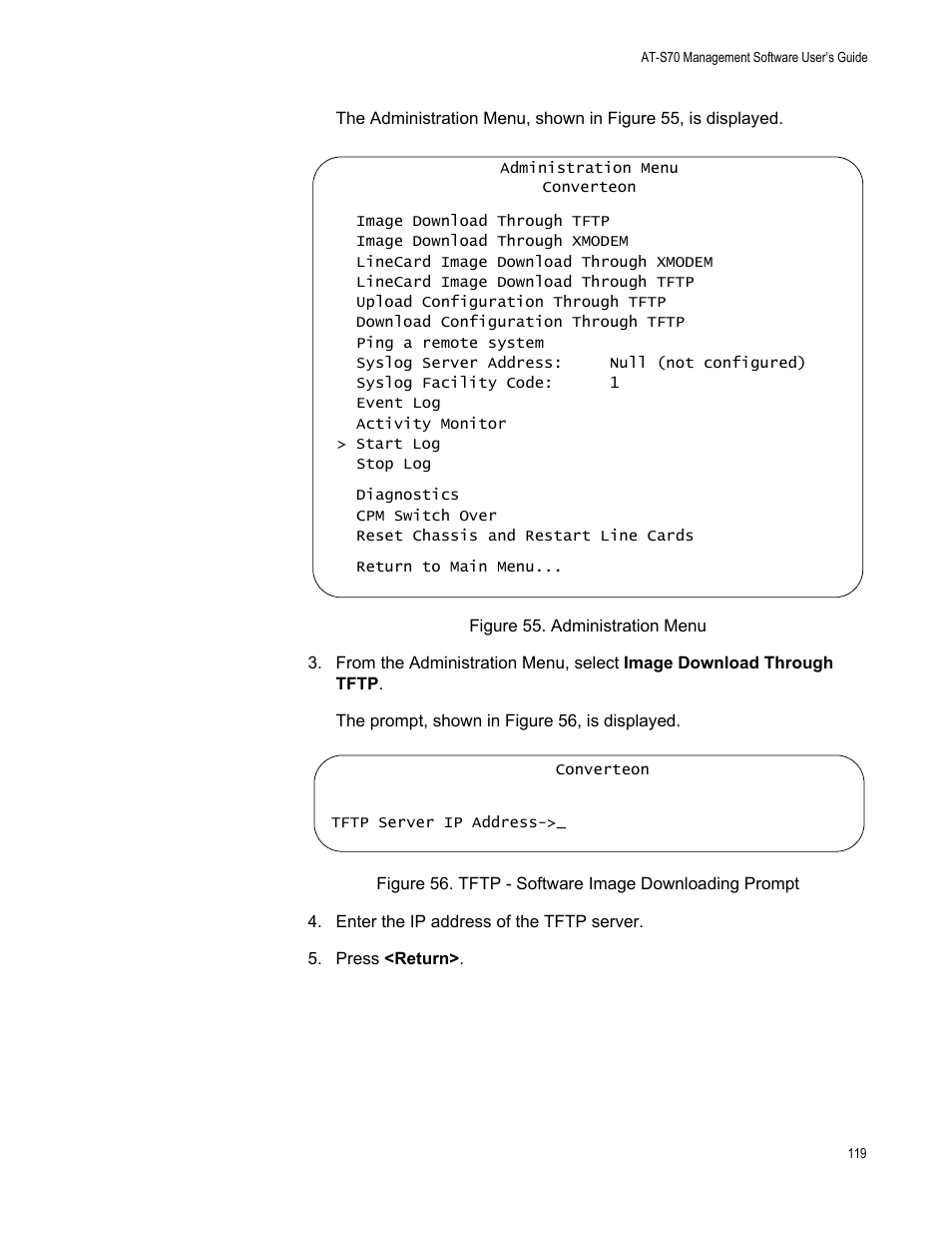 Allied Telesis AT-S70 User Manual | Page 119 / 134